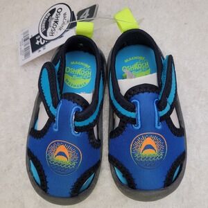 OshKosh Bgosh‎ Toddler Boy's Blue Shark Athletic Water Sandals - Size 4